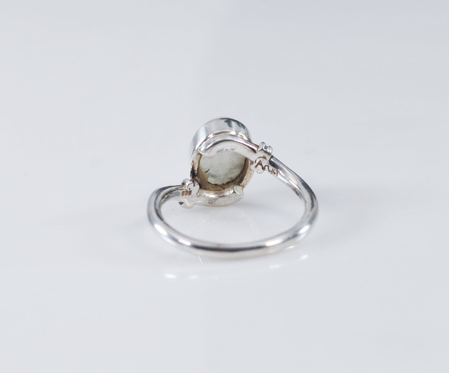 Arya Sterling Silver Moonstone Ring