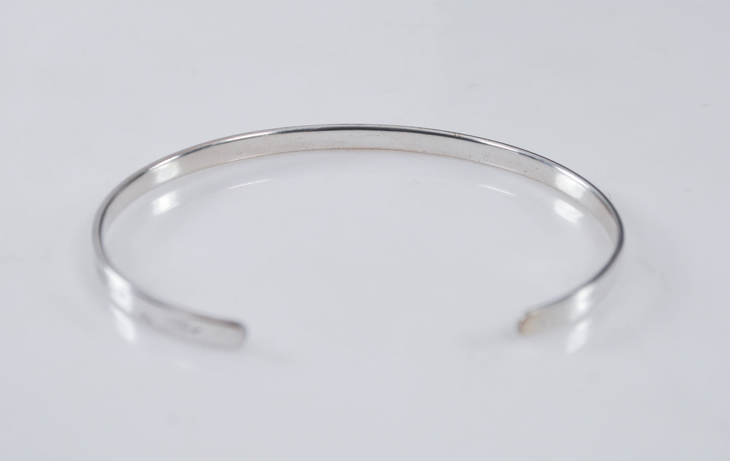 Sterling Silver Hope Dream Believe Cuff Bracelet