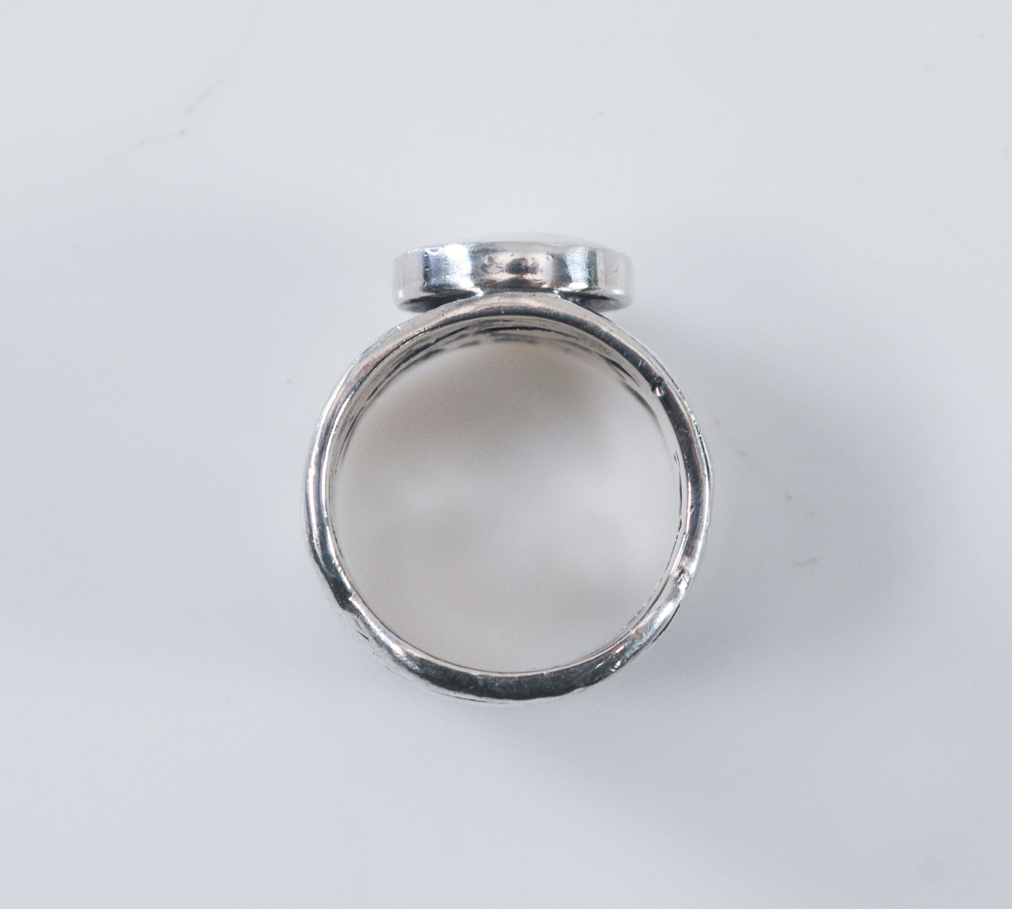 Silpada Sterling Silver Coin Pearl Ring