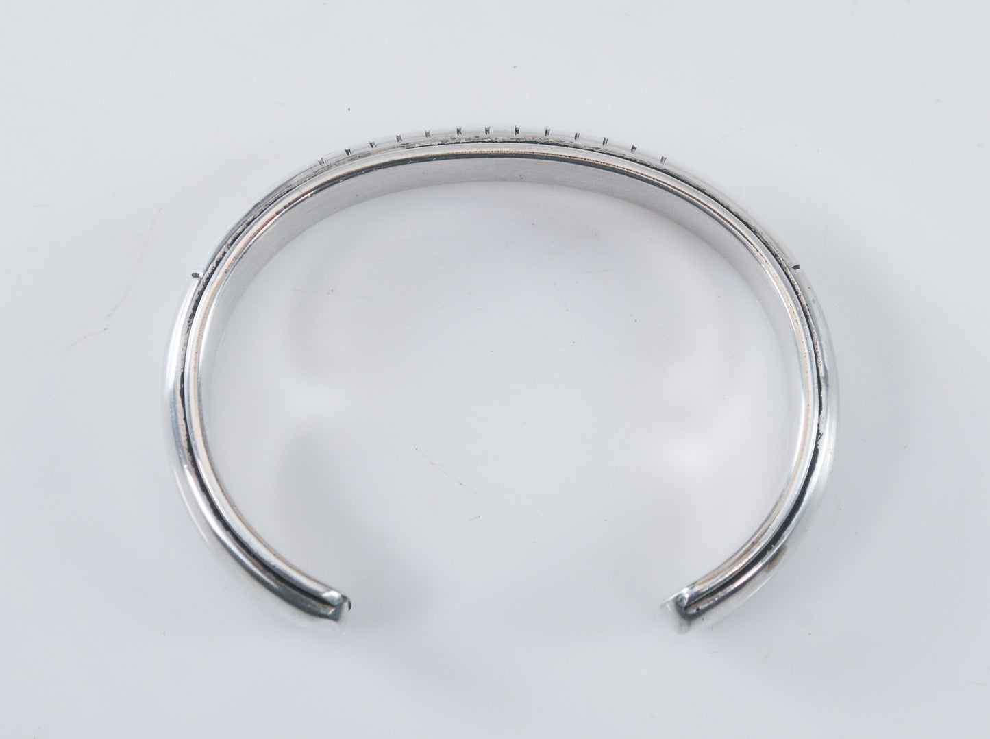 Julian Nez Navajo Sterling Silver Cuff Bracelet