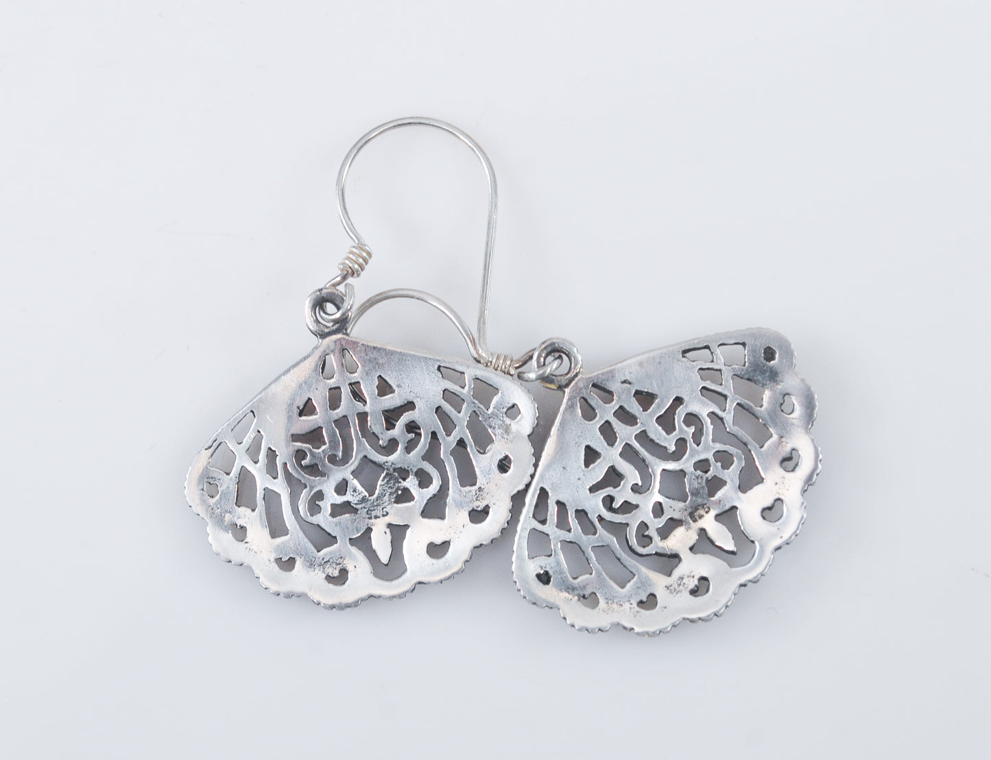 Sterling Silver Filagree Earrings