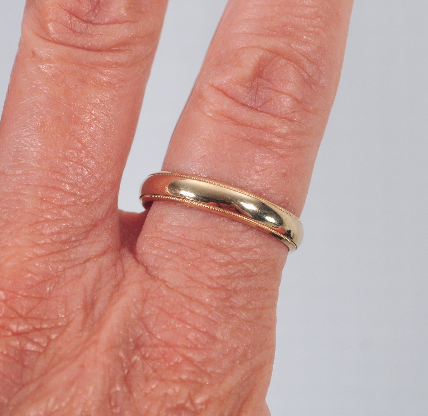 Vintage Gold Filled Band Ring