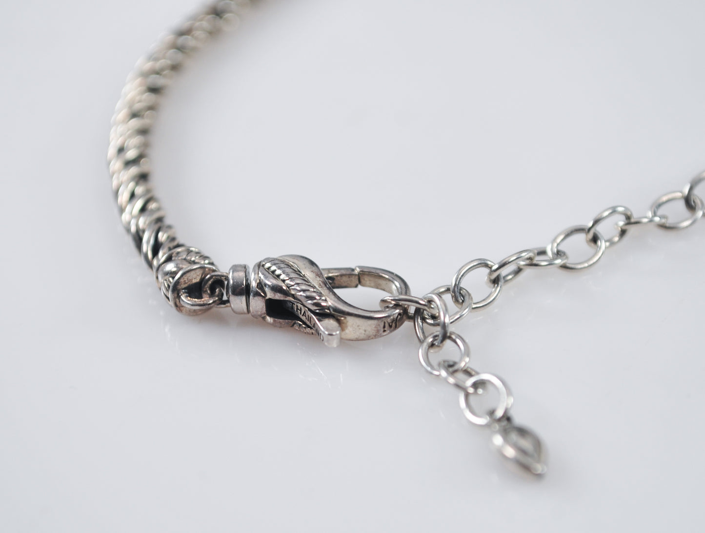 As Is - Heavy JAI John Hardy Sterling Silver Twisted Chain Necklace