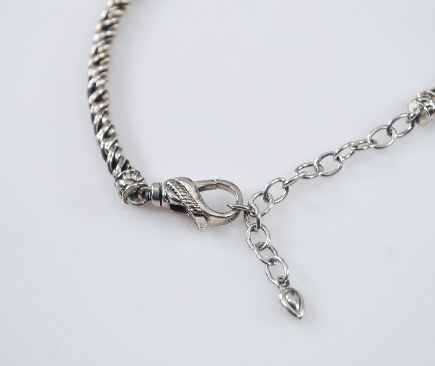 As Is - Heavy JAI John Hardy Sterling Silver Twisted Chain Necklace