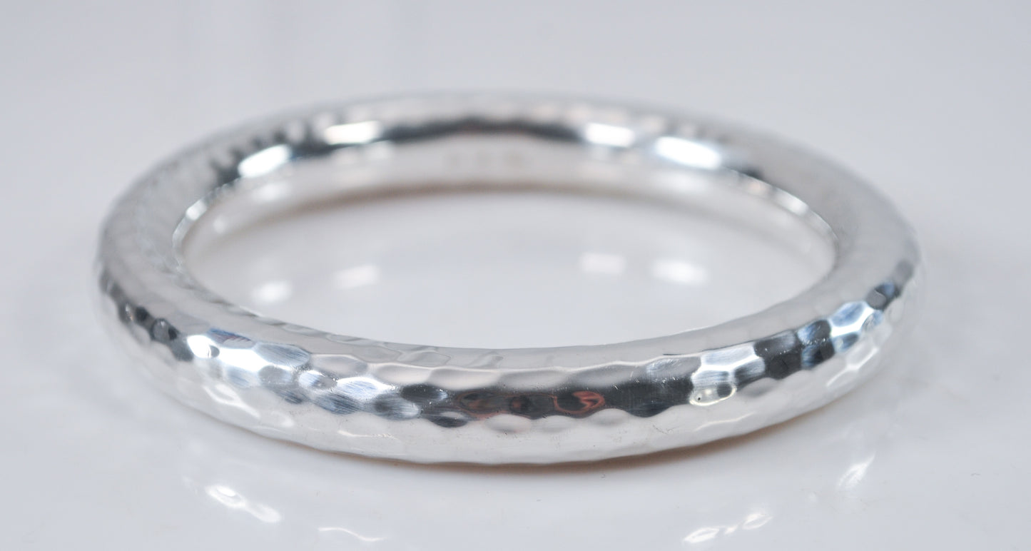 Silpada Sterling Silver Hammered Bangle Bracelet