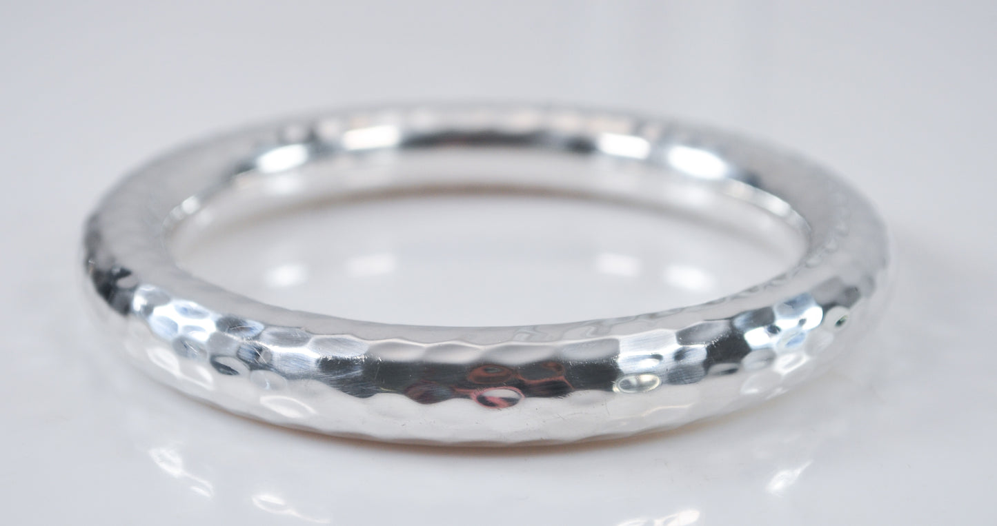 Silpada Sterling Silver Hammered Bangle Bracelet