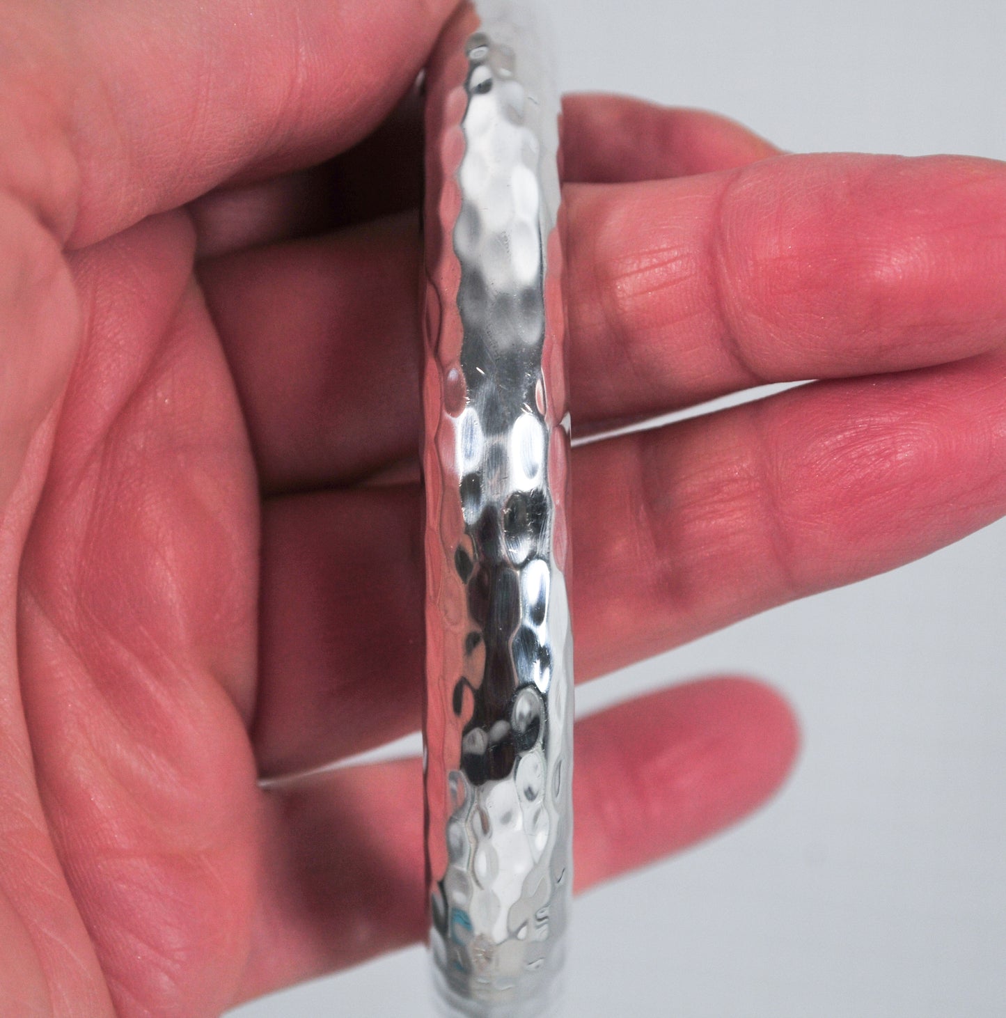 Silpada Sterling Silver Hammered Bangle Bracelet