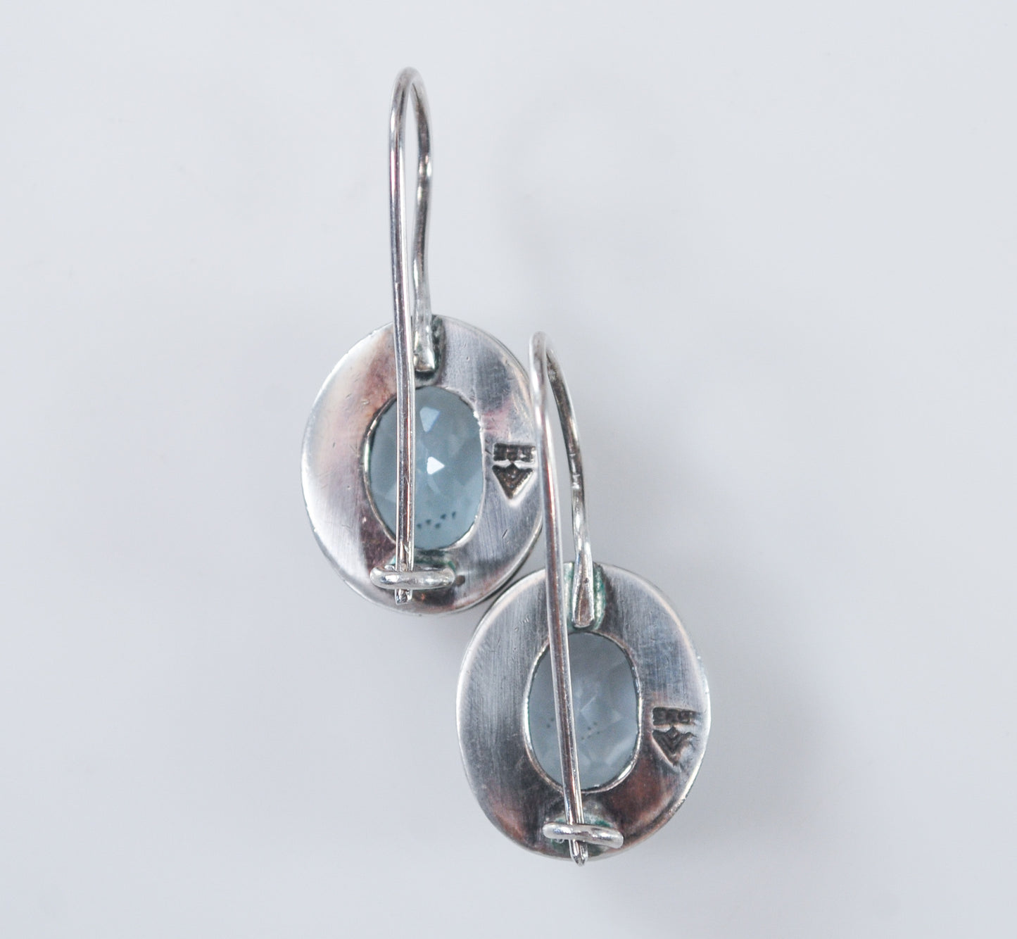 Silpada Sterling Silver Blue Topaz Earrings