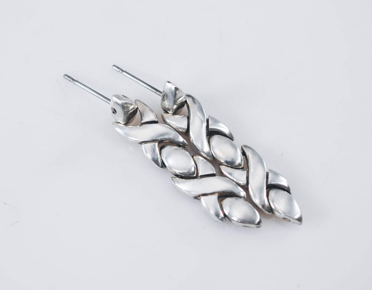 925 Sterling Silver Hugs and Kisses Earrings