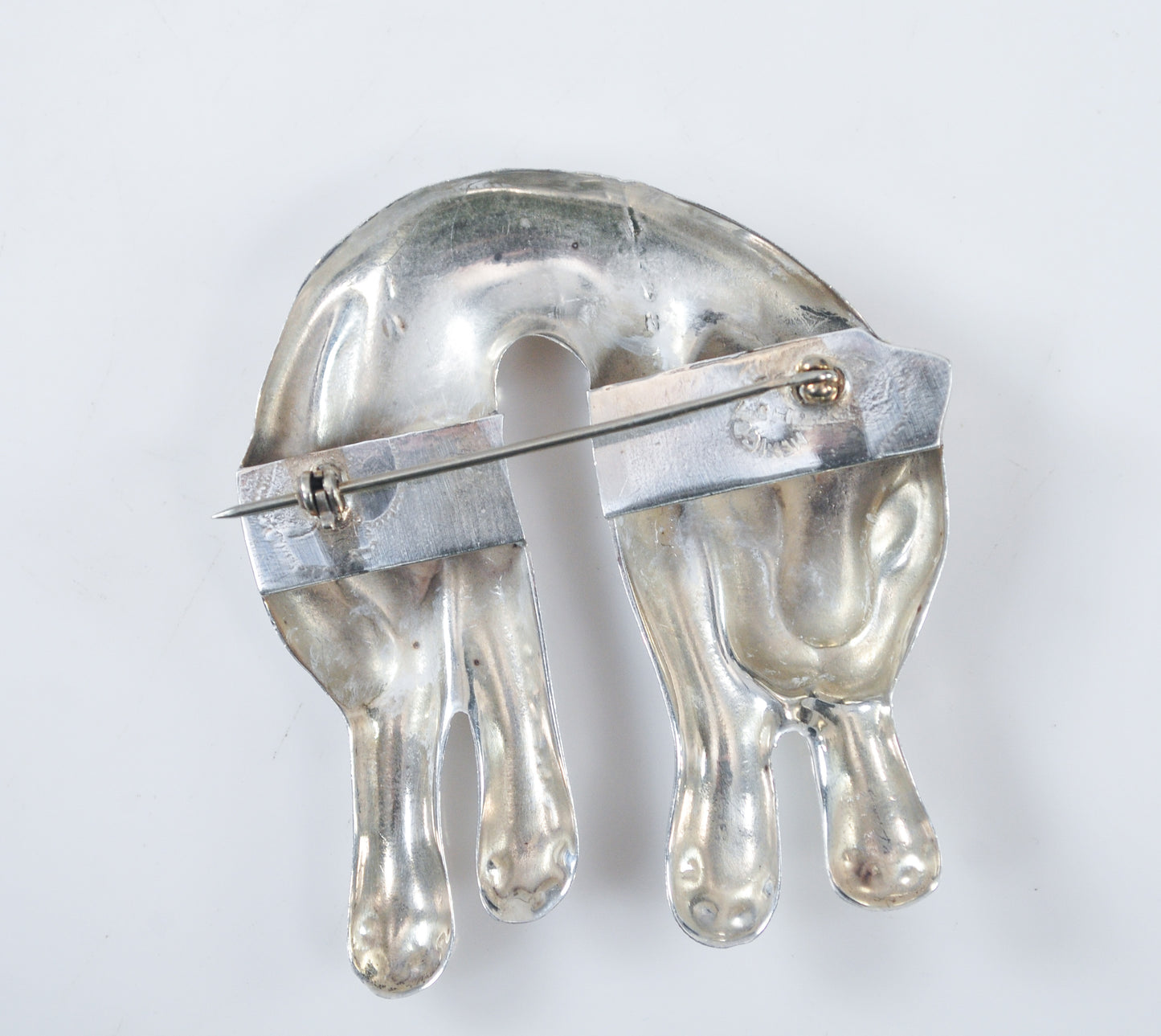 Vintage Taxco Sterling Silver Panther Brooch