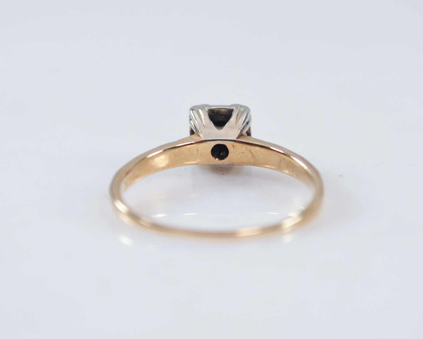 Vintage 14K Gold Diamond Ring