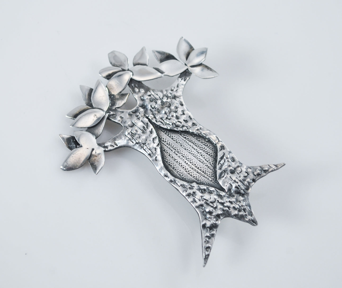 GFMW Sterling Silver Tree Brooch