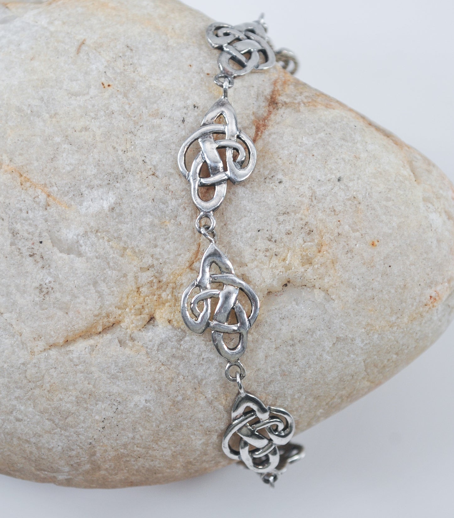 Sterling Silver Celtic Weave Bracelet