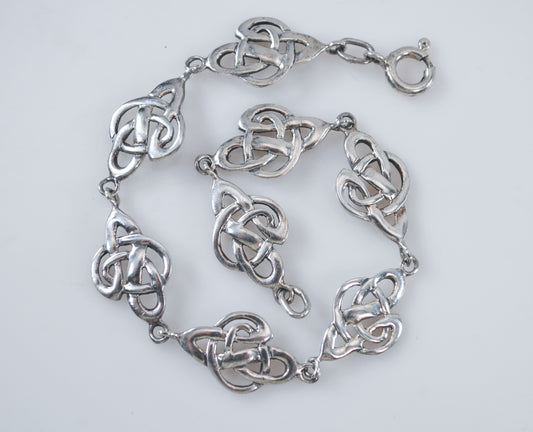 Sterling Silver Celtic Weave Bracelet