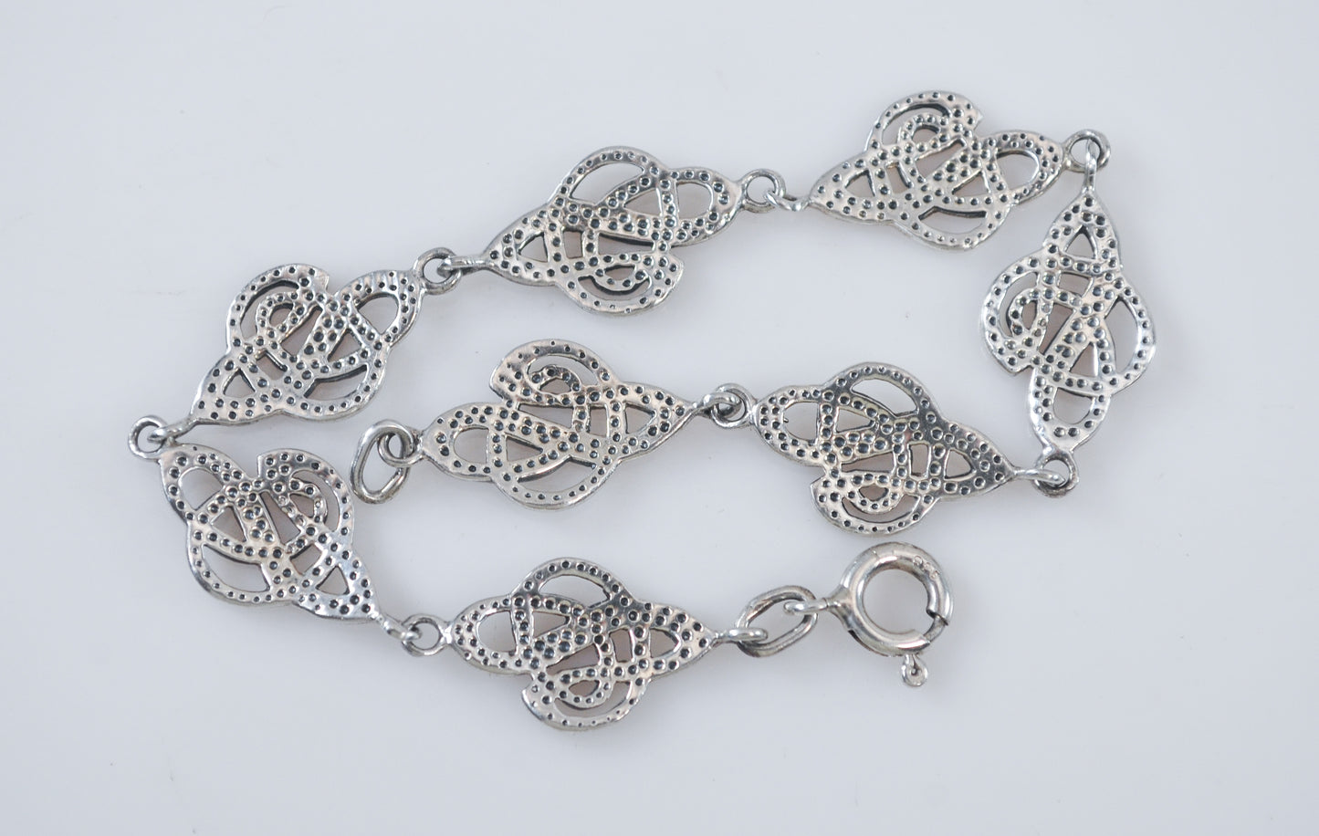 Sterling Silver Celtic Weave Bracelet