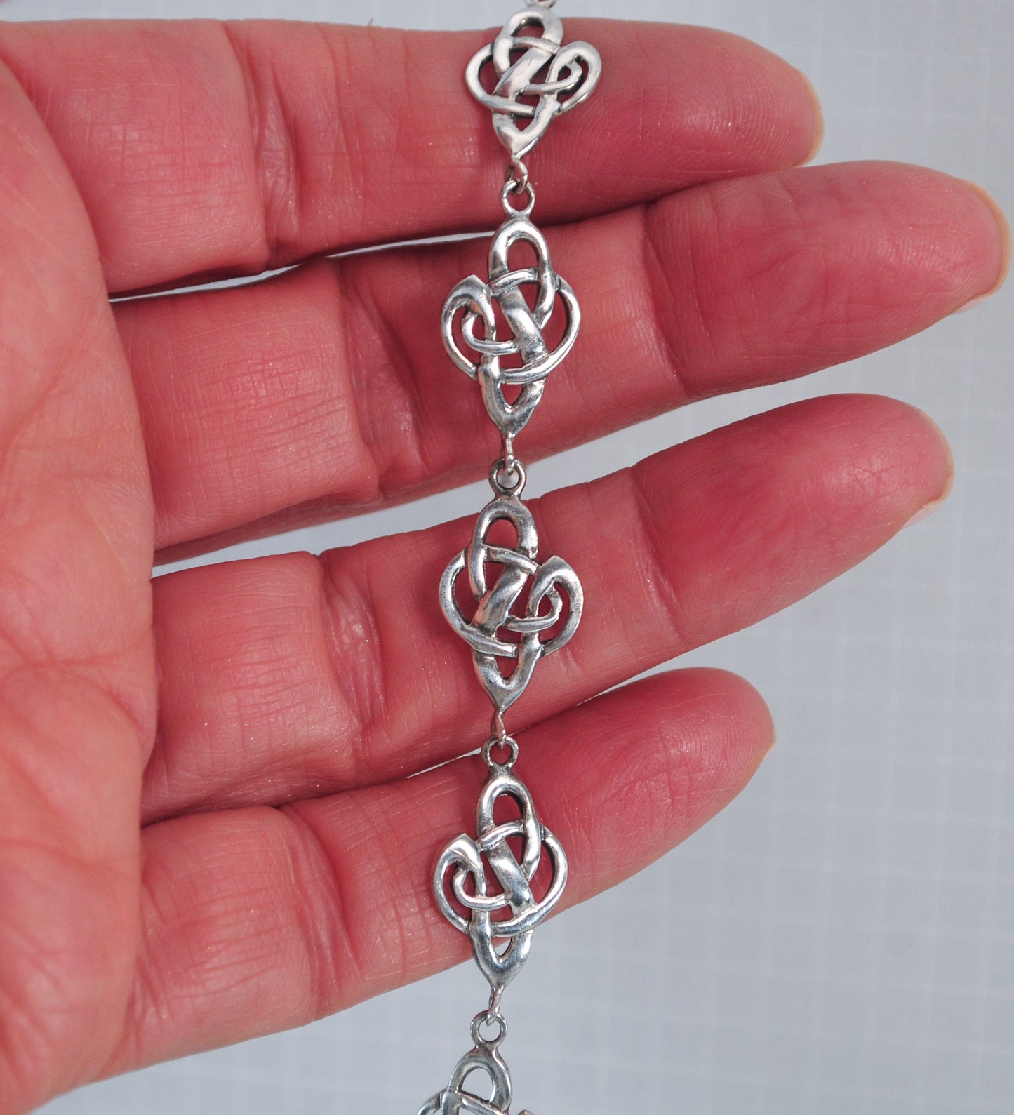 Sterling Silver Celtic Weave Bracelet