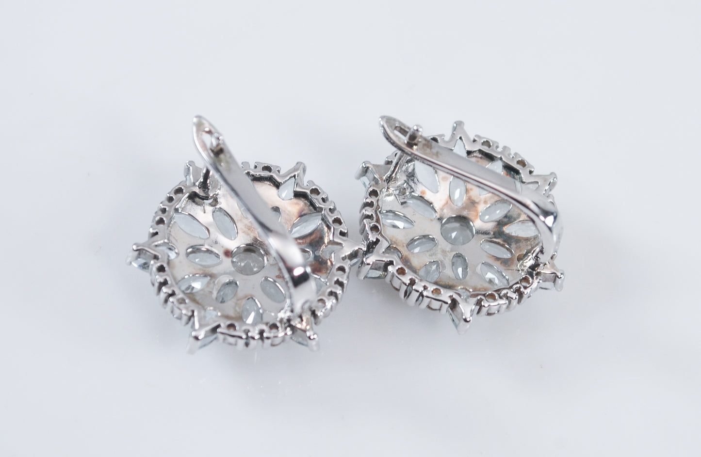 925 JCL Ornate Cocktail Earrings