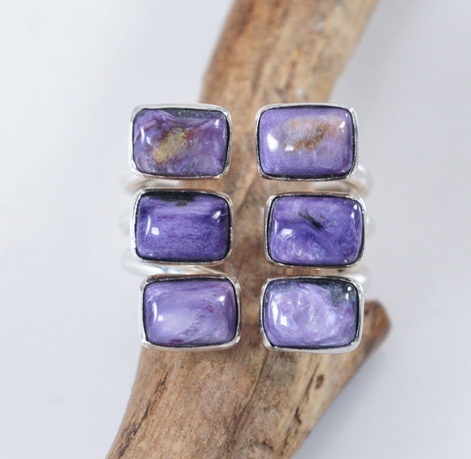 Jay King DTR 925 Charoite Ring