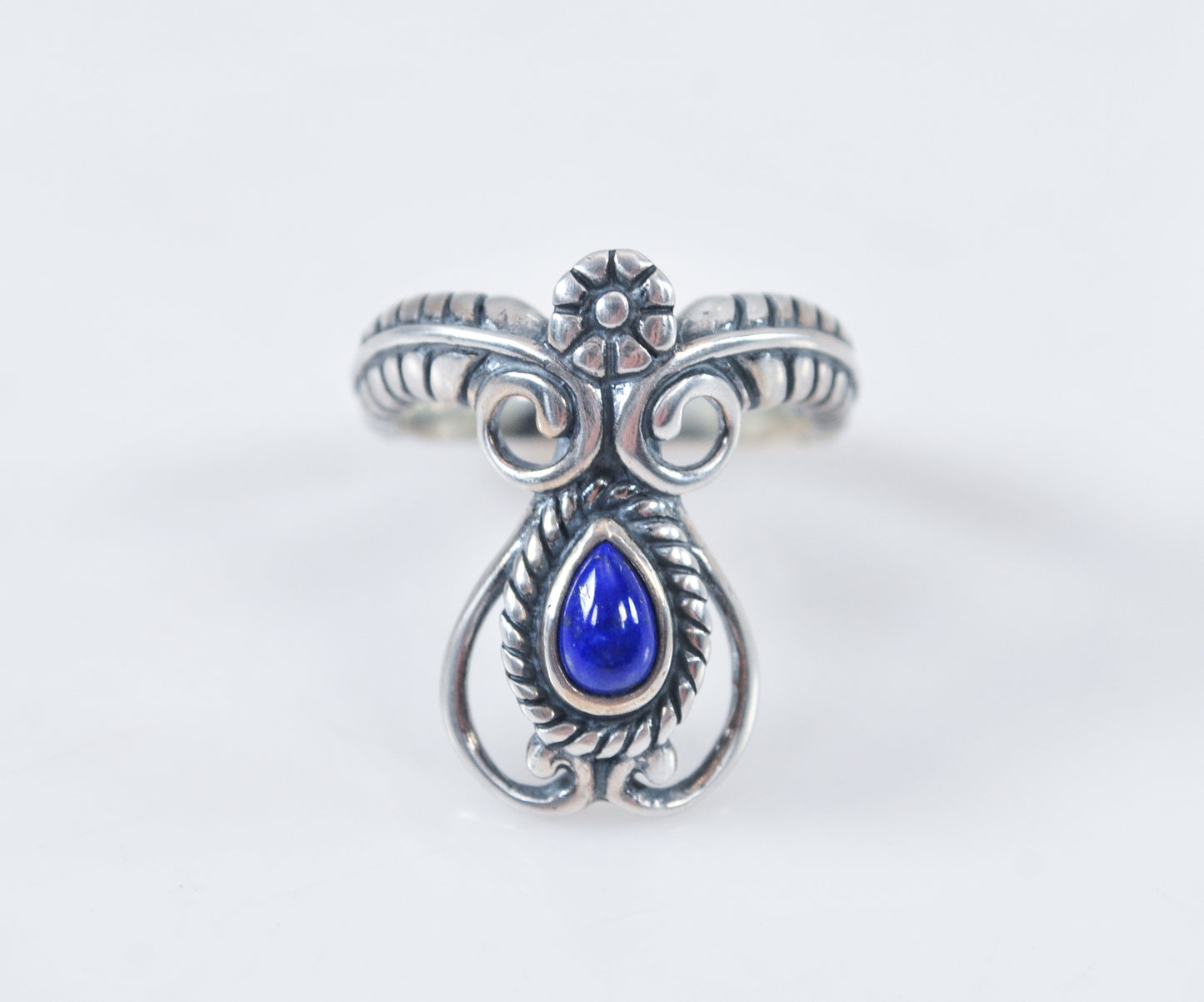 Relios Carolyn Pollack Sterling Silver Lapis Ring