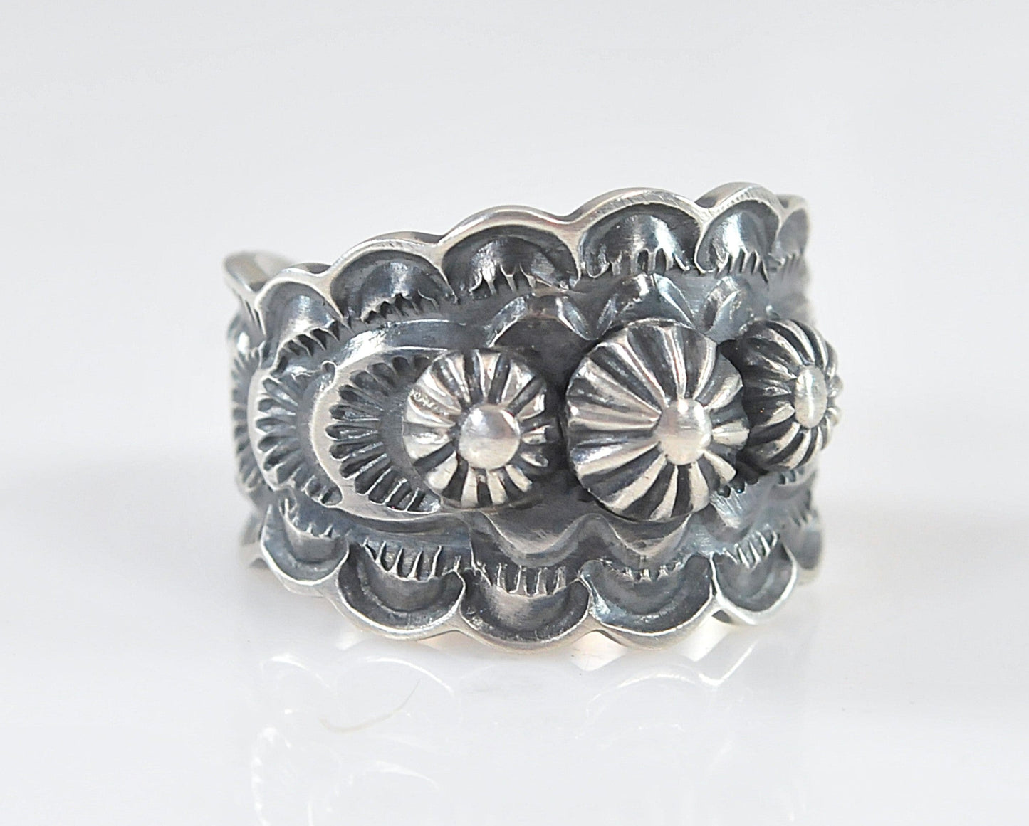 Bennie Ramone Navajo Sterling Silver Ring