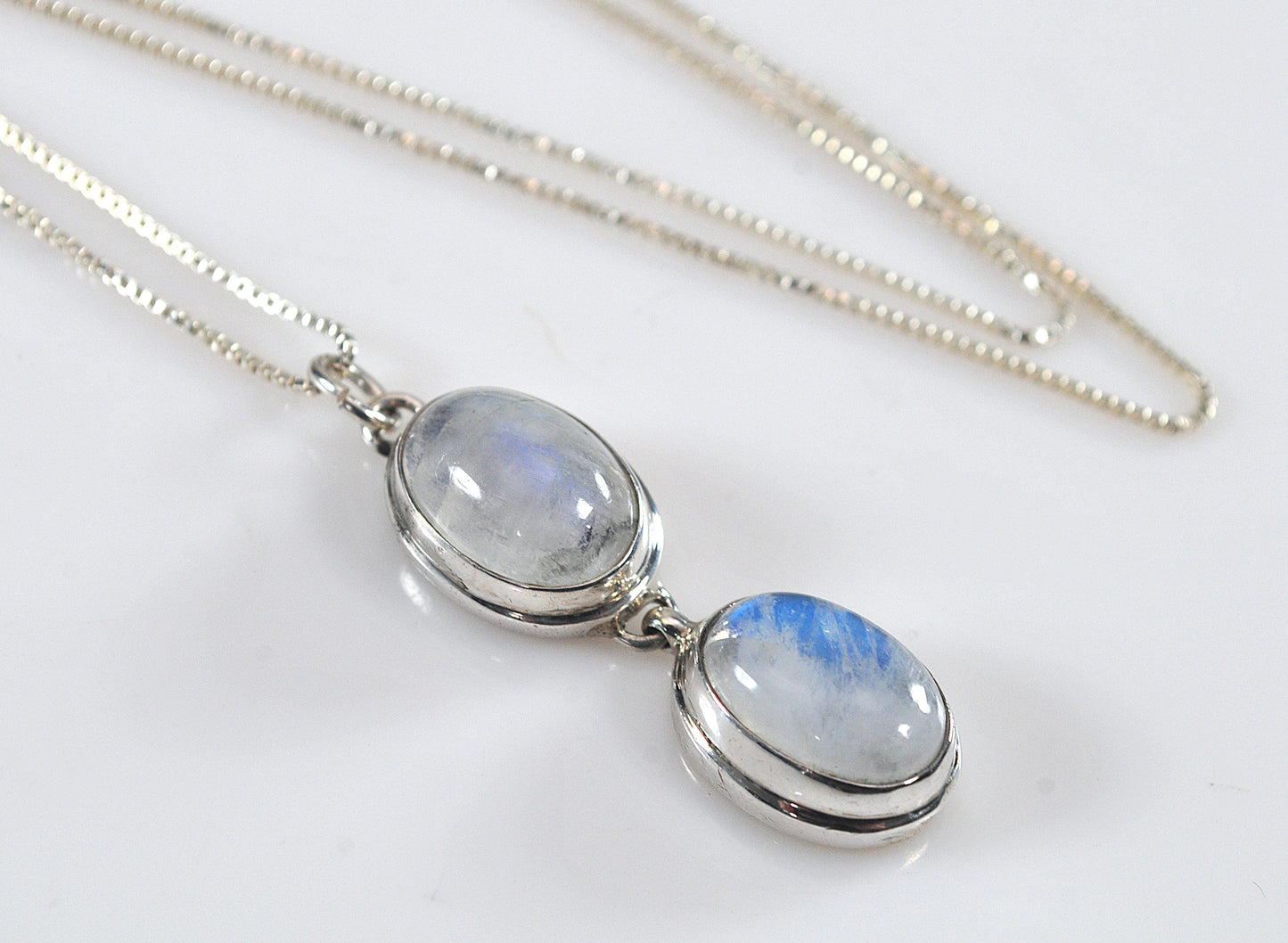 Moonstone Sterling Silver Necklace
