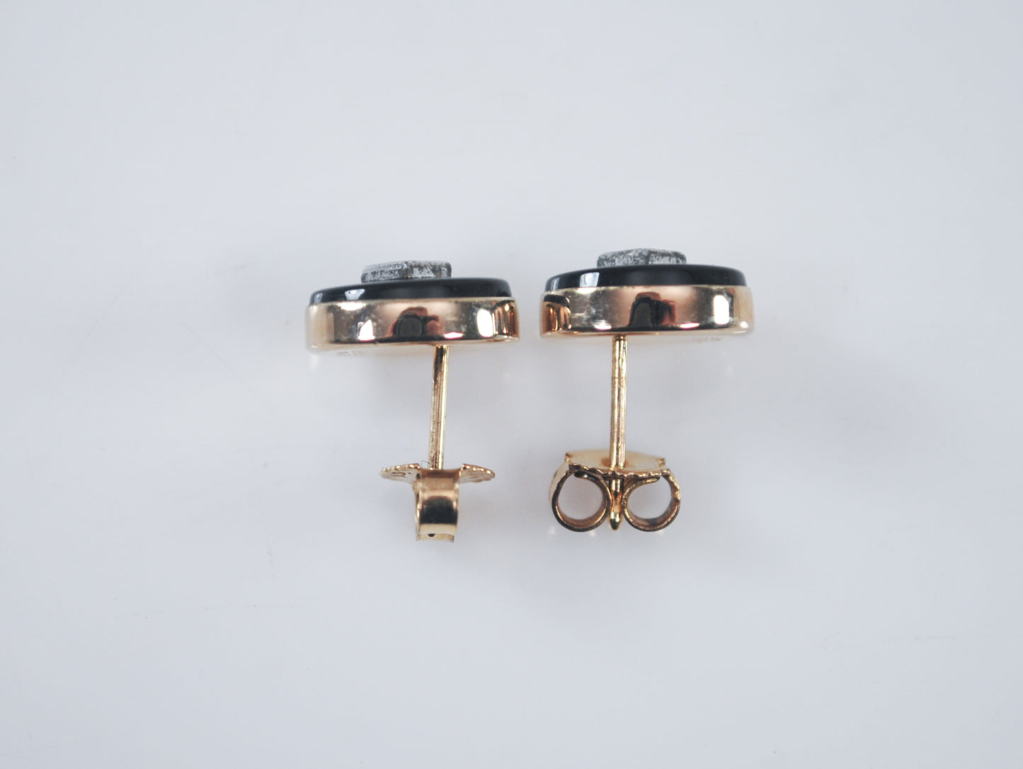 Vintage Van Dell Gold Filled Stud Earrings
