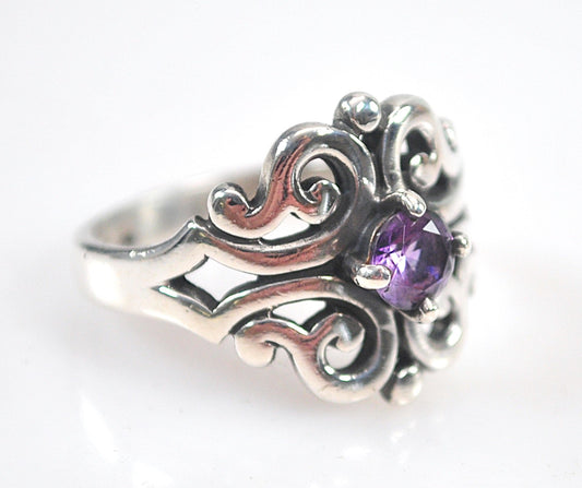 James Avery Spanish Lace Amethyst Ring