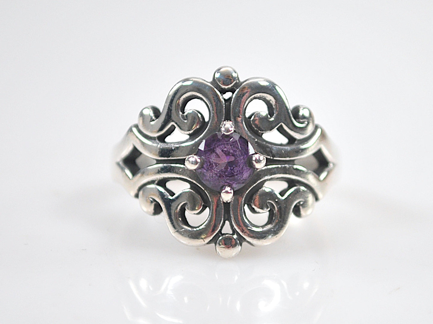 James Avery Spanish Lace Amethyst Ring