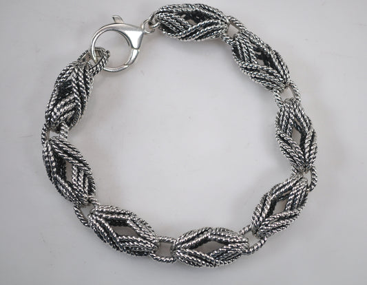 Heavy Designer Rope Link Bracelet