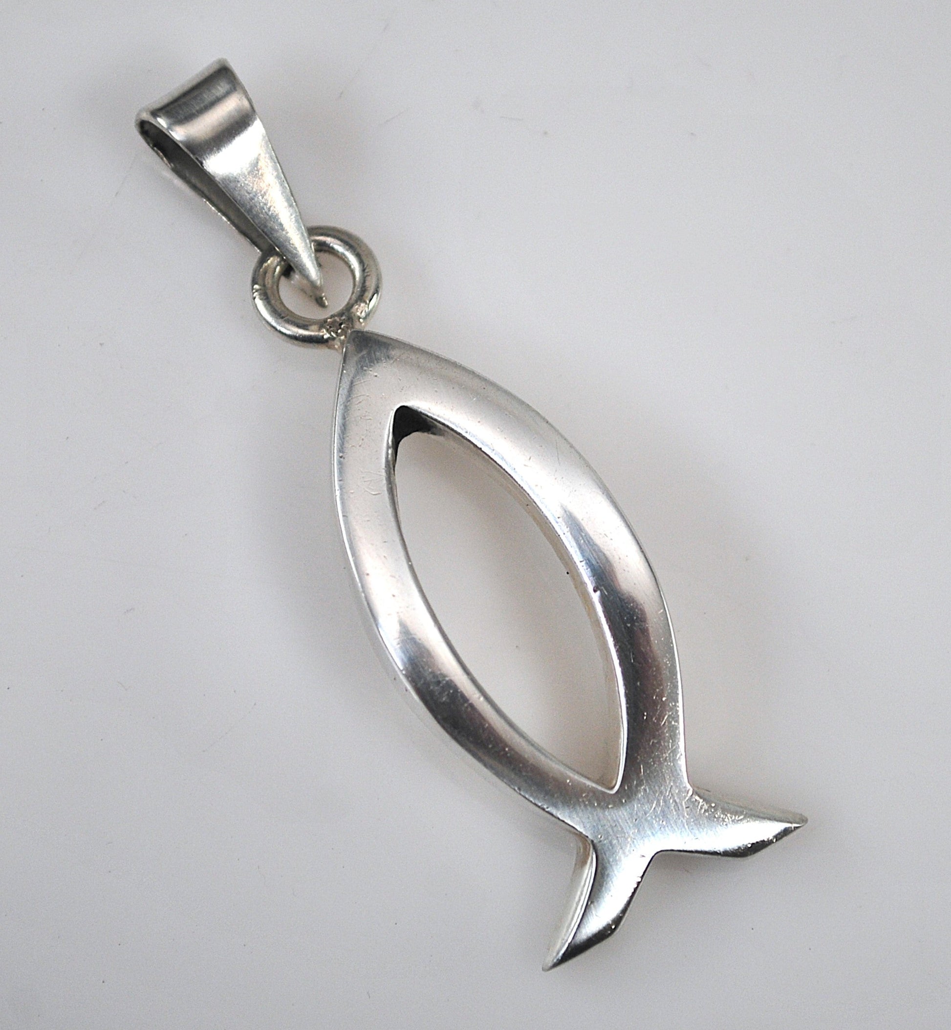 925 Ichthys Fish Pendant