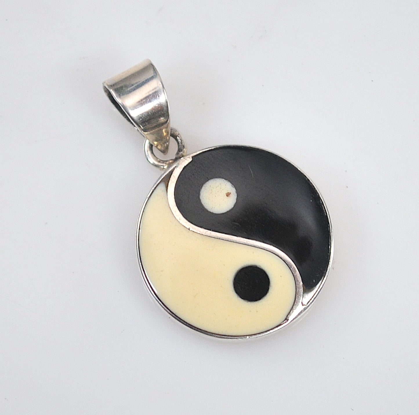 Sterling Yin Yang Pendant