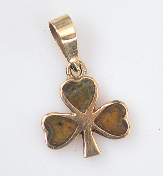 Irish 9K Shamrock Pendant