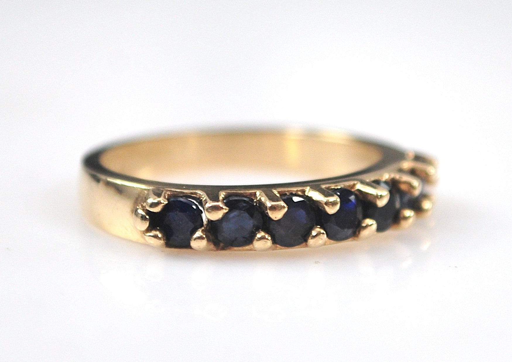 14K Sapphire Ring