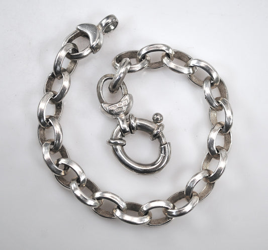 925 Milor Italy Rolo Link Bracelet
