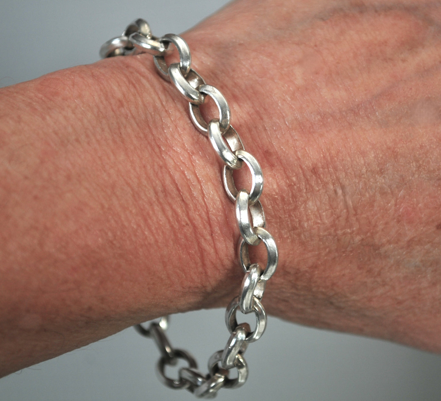 925 Milor Italy Rolo Link Bracelet
