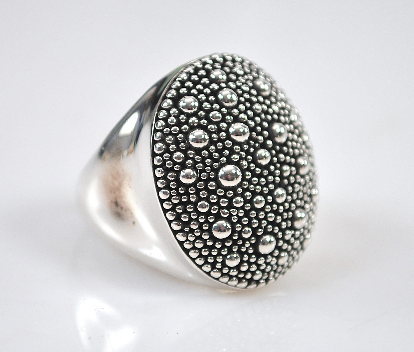 Michael Dawkins 925 Starry Night Dome Ring