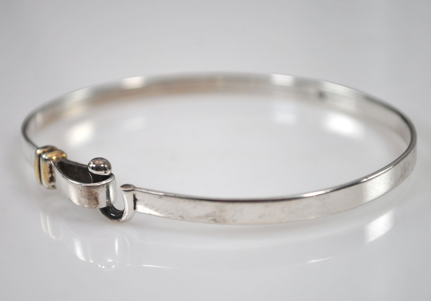 Sterling Silver Hook Bracelet