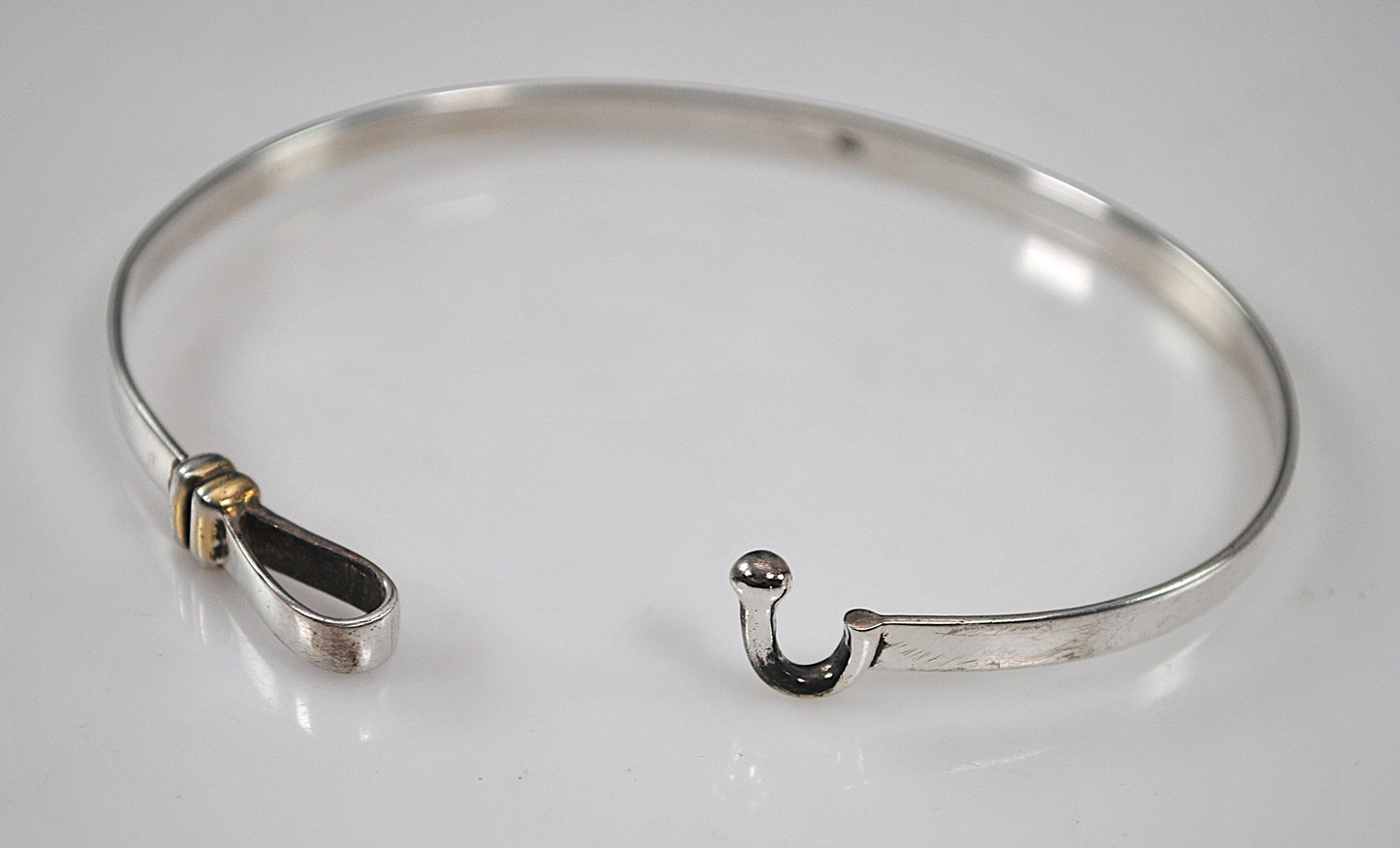 Sterling Silver Hook Bracelet