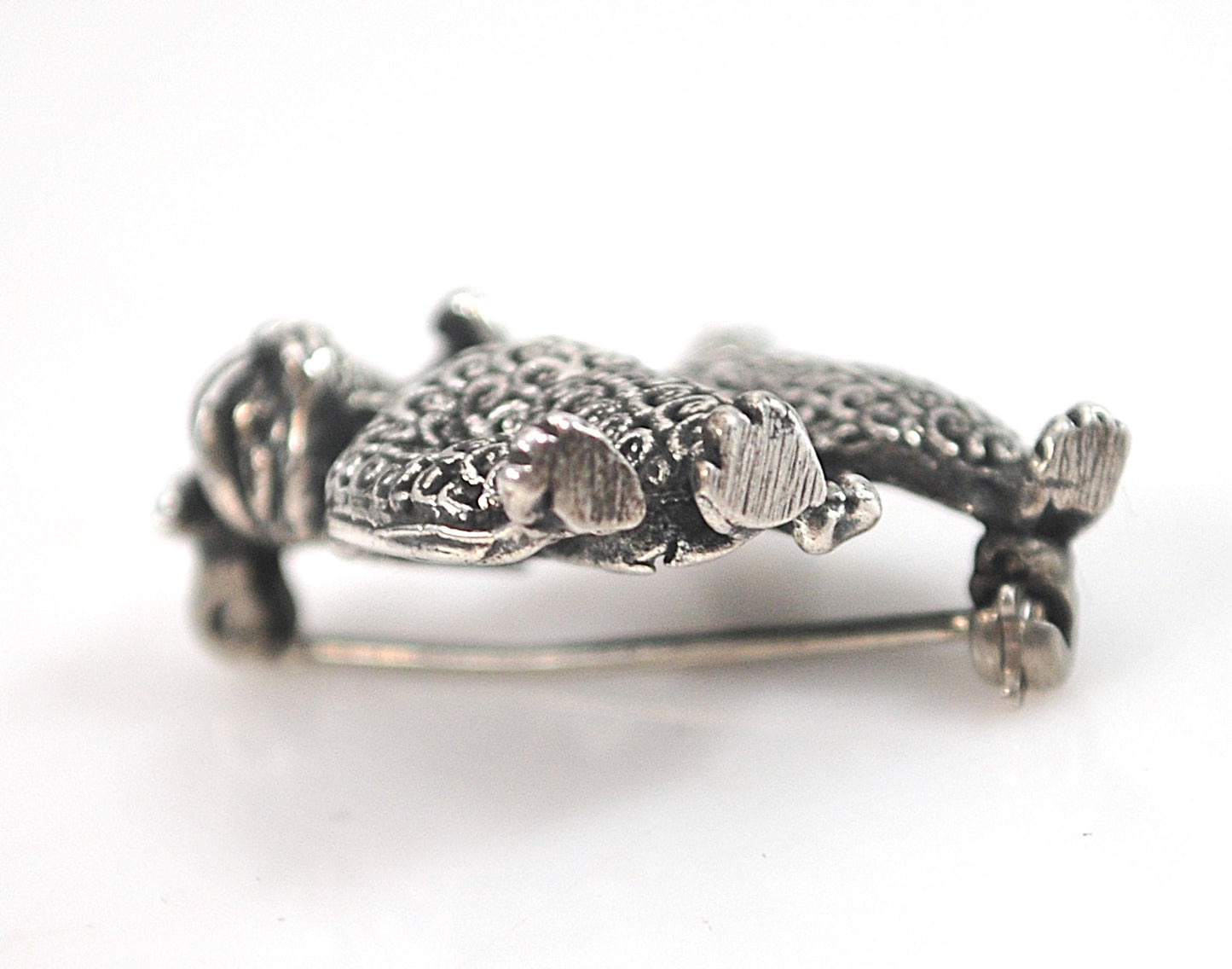 Vintage Beau Sterling Silver Poodle Brooch