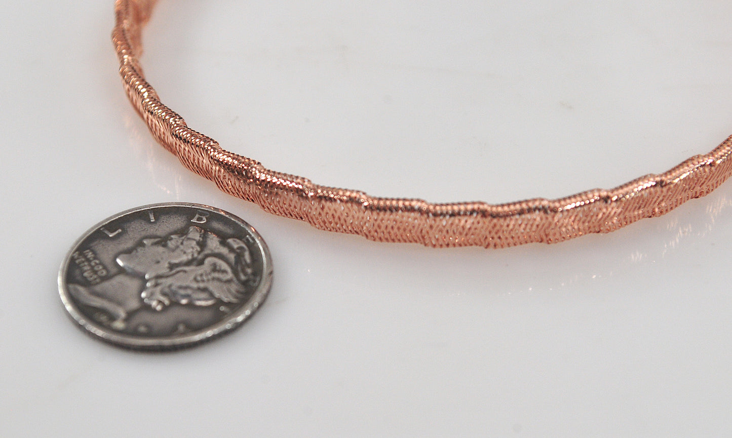 Milor 14K Gold Expandable Mesh Bracelet