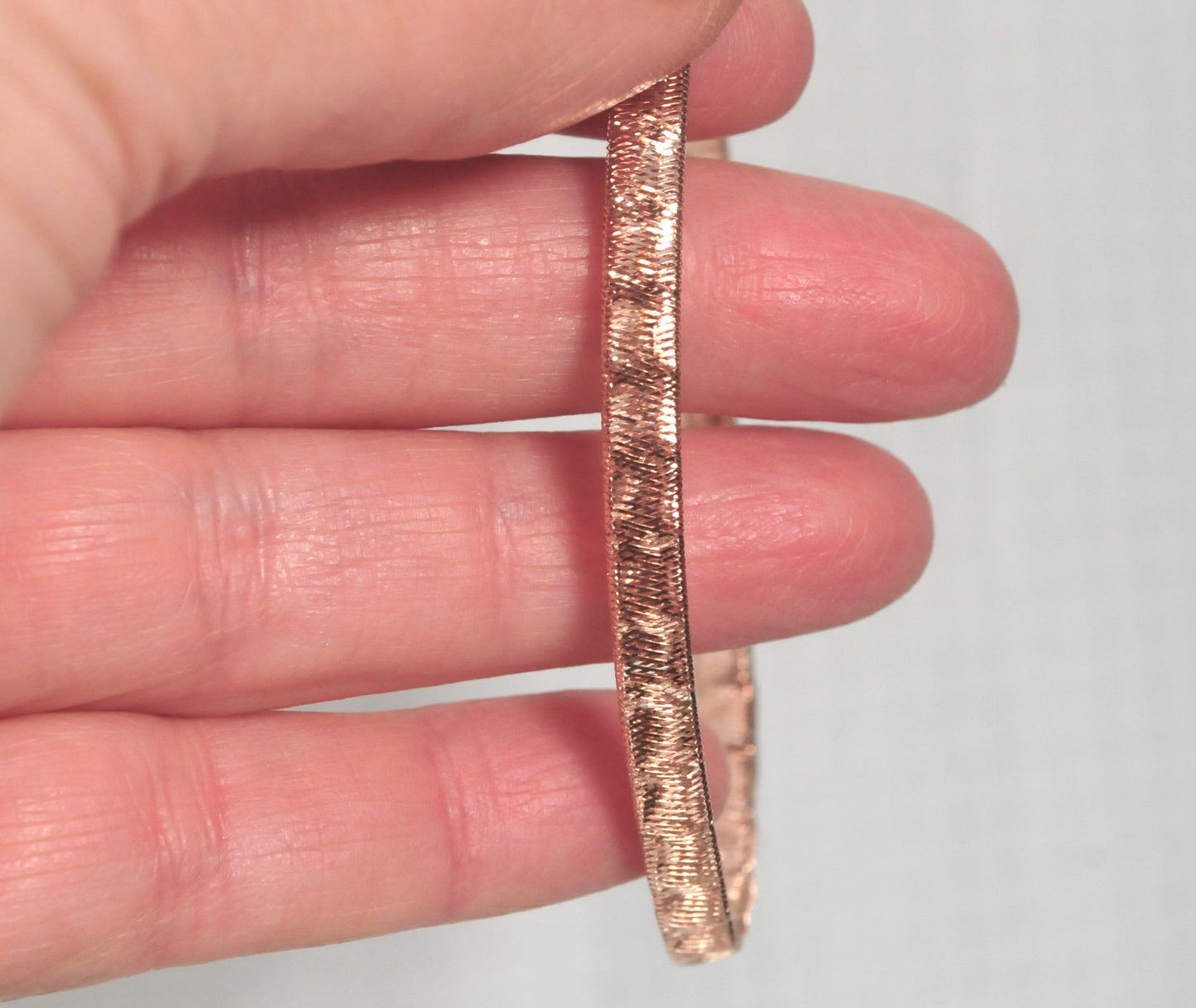 Milor 14K Gold Expandable Mesh Bracelet