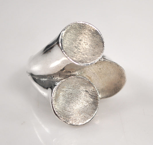 Israel Handmade Sterling Silver Modernist Ring