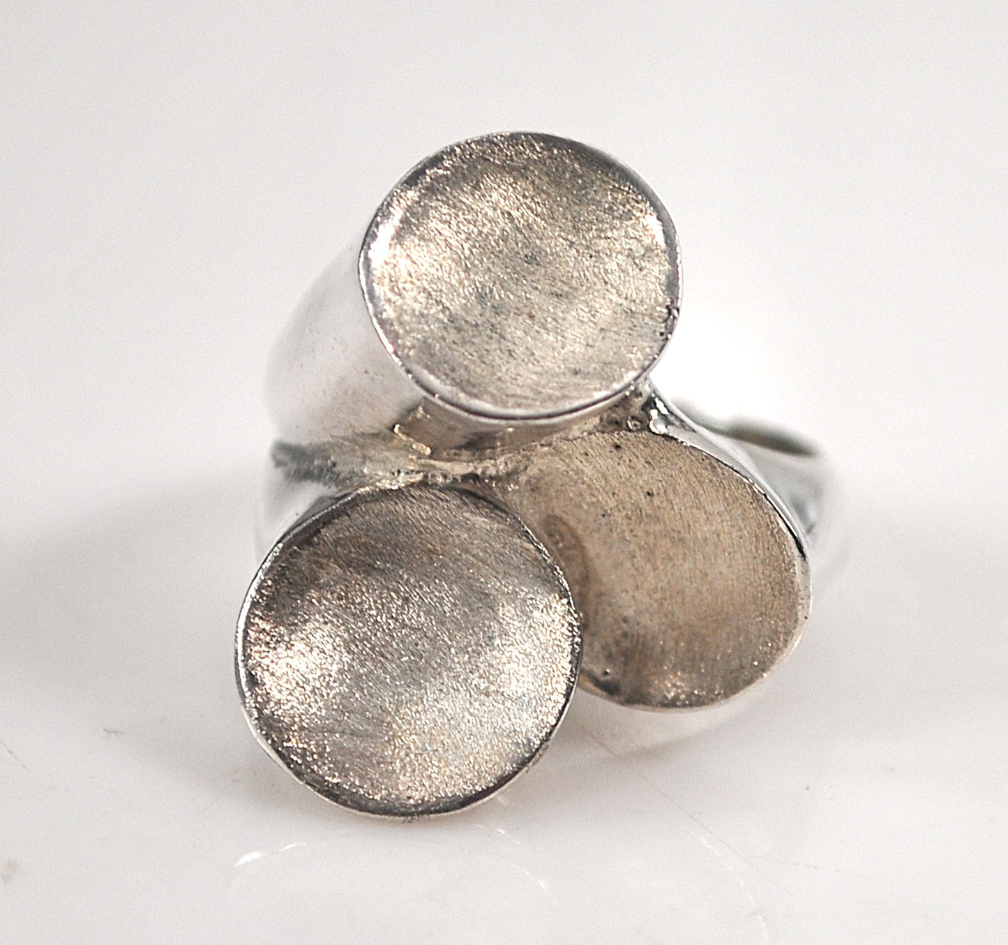 Israel Handmade Sterling Silver Modernist Ring