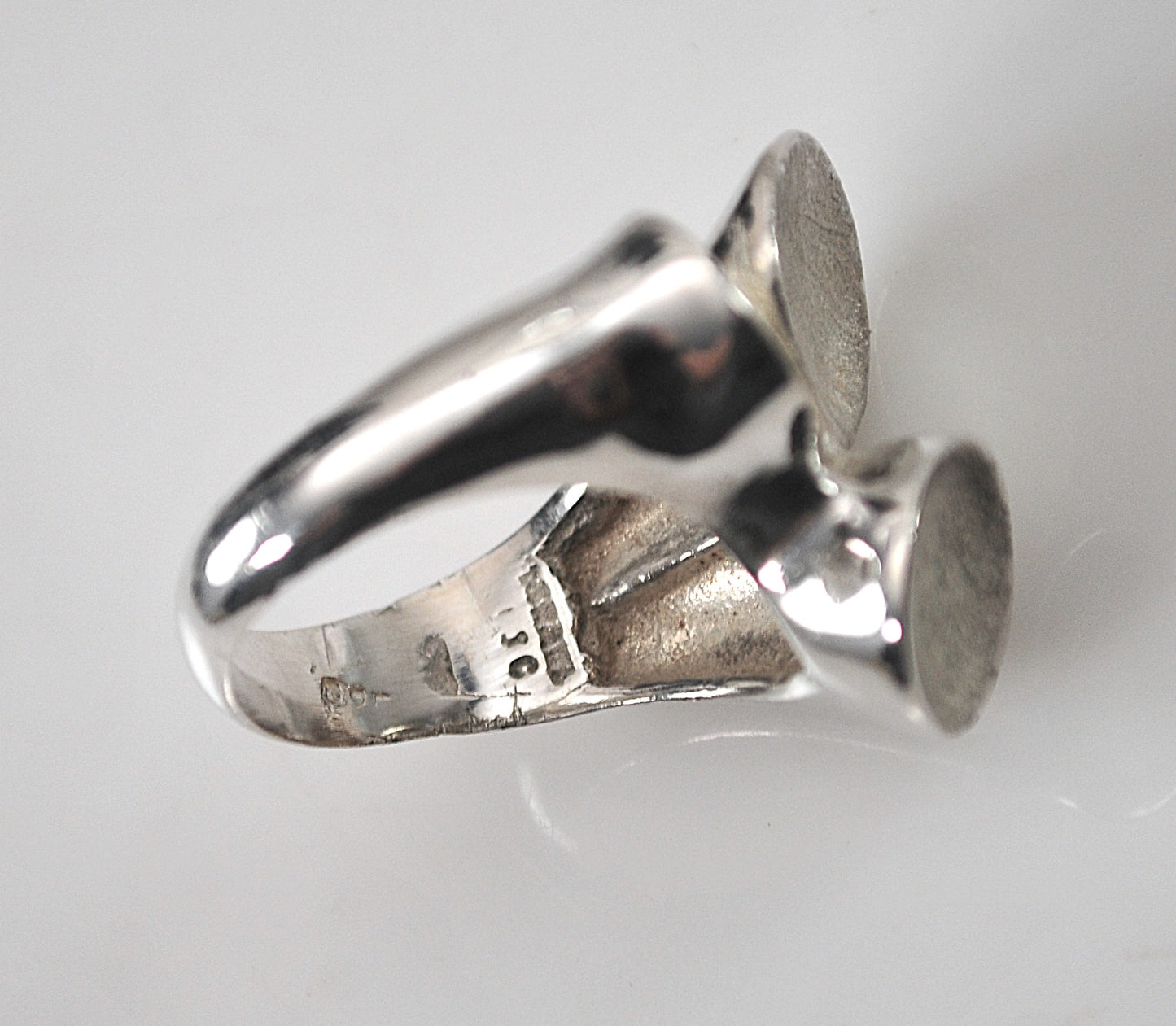Israel Handmade Sterling Silver Modernist Ring