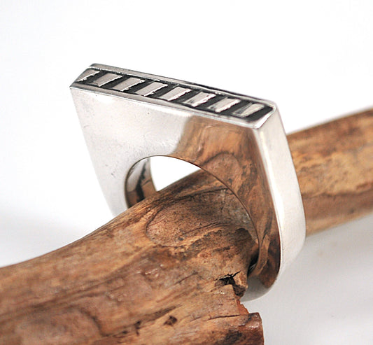 GeoArt 925 Sterling Silver Ring