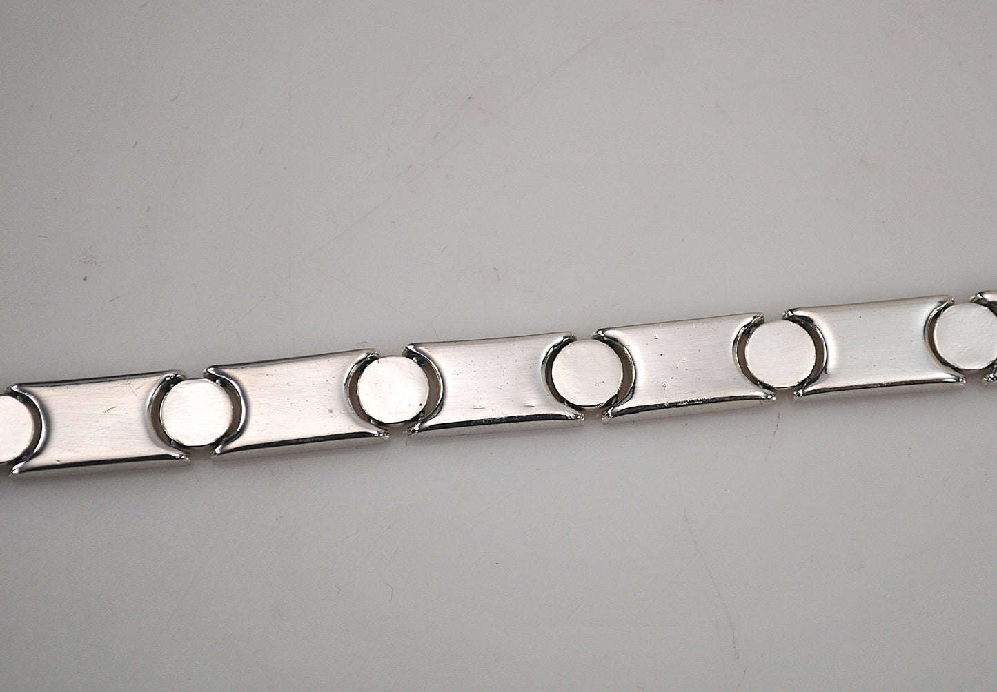 Milor 925 Italy Two Tone Screw Link Bracelet