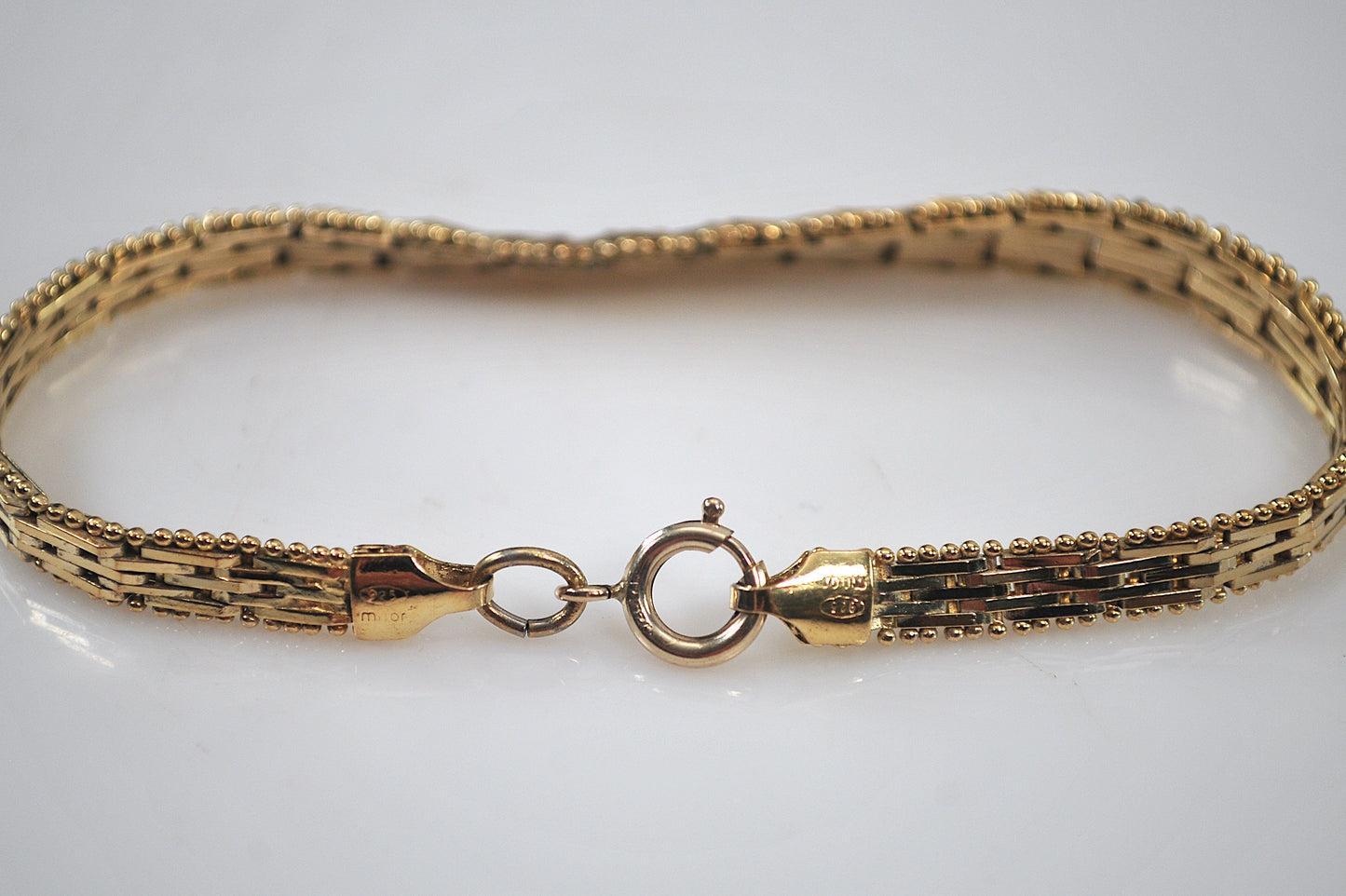 Reversible Milor 925 Italy Graduated Riccio Bracelet