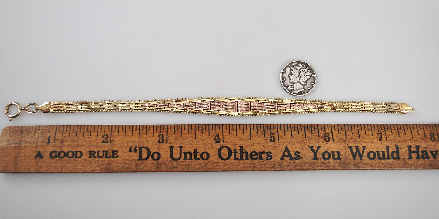 Reversible Milor 925 Italy Graduated Riccio Bracelet