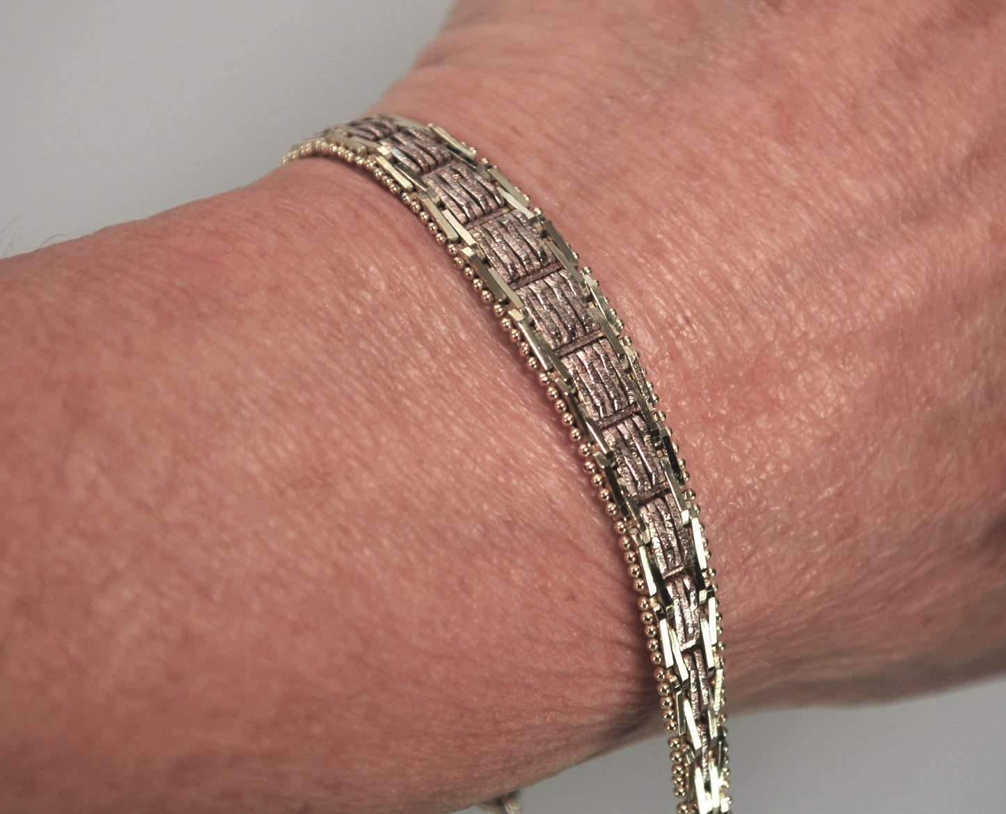Reversible Milor 925 Italy Graduated Riccio Bracelet