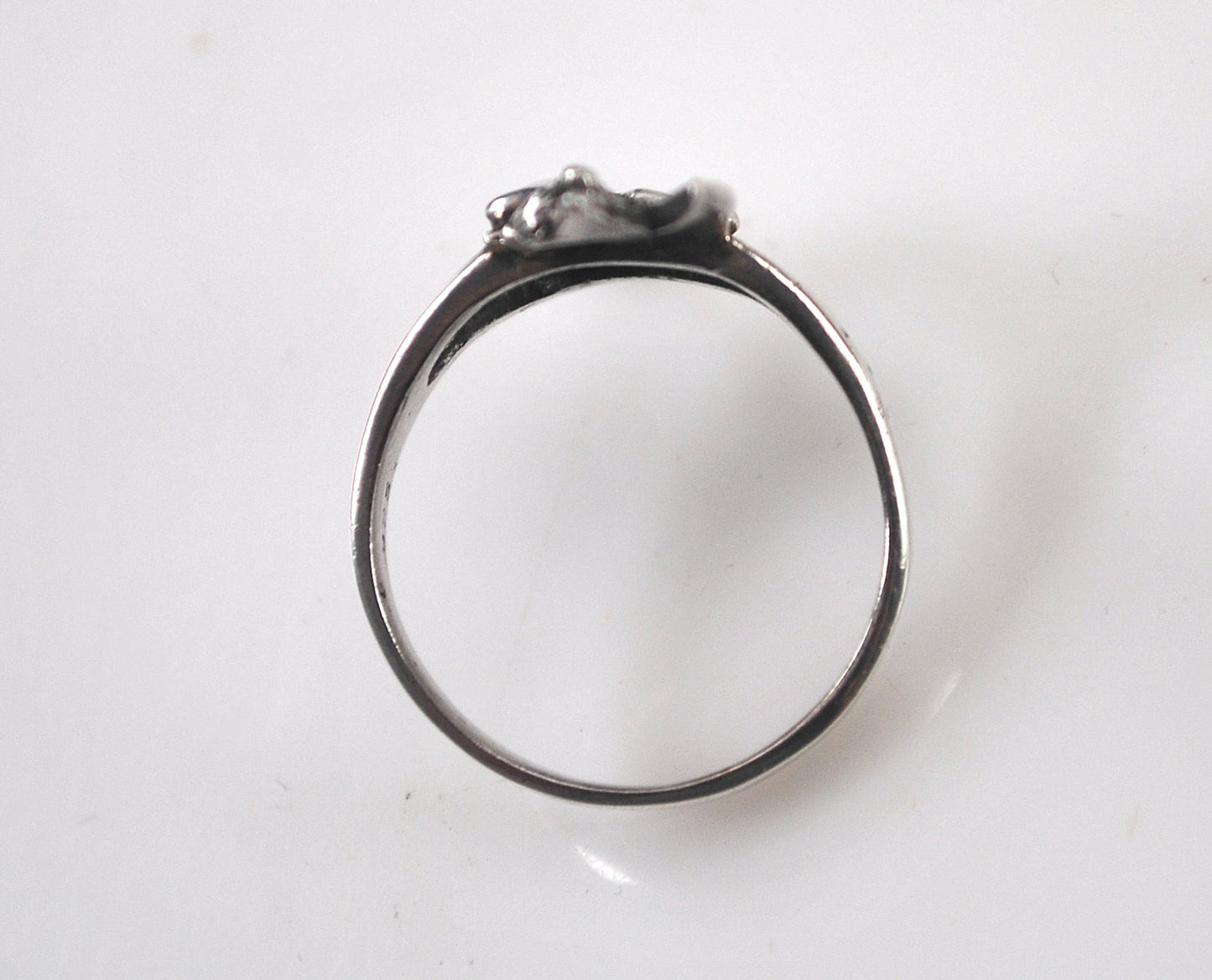 Sterling Silver Winged Woman Ring